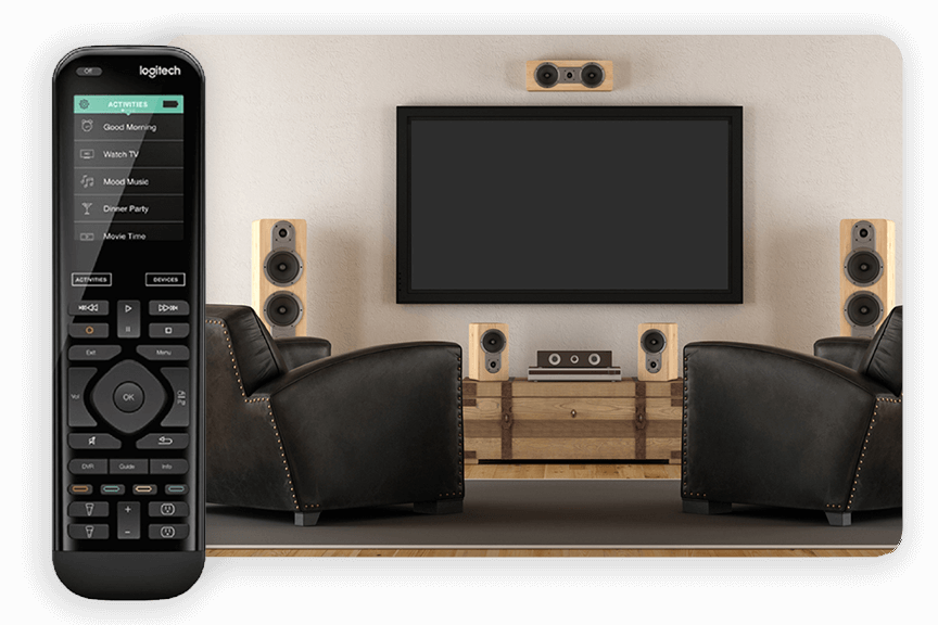 Smart Home Solutions - home theater and remote control